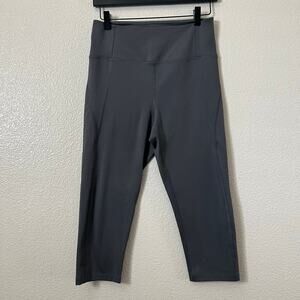 Girlfriend Collective Crop Leggings Charcoal Gray